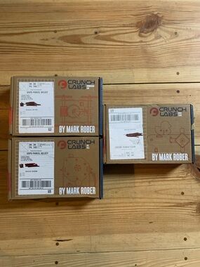 Bundle of 3 Unopened Crunch Labs Boomerang Car, Duck Game, Air Ball